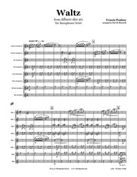 Poulenc Waltz Saxophone Octet