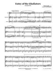 Fučík Entry of the Gladiators Oboe/Clarinet/Bassoon Trio