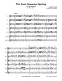 Vivaldi Spring 1st Movement Flute Choir