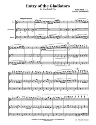 Fučík Entry of the Gladiators Flute/Clarinet/Bassoon Trio