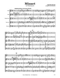 Boccherini Minuet Wind Quintet