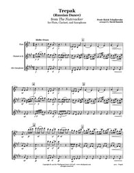 Nutcracker Russian Dance Flute/Clarinet/Sax Trio