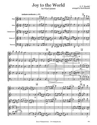 Handel Joy to the World Wind Quintet
