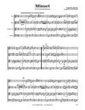 Boccherini Minuet Wind Quartet