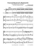 Gounod Funeral March Flute/Bassoon Duet