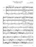 Ibert Cinq Pièces Trumpet/Trombone Trio