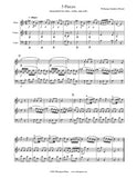 Mozart 5 Pieces Oboe/Violin/Cello Trio
