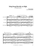 Ding Dong Merrily on High Saxophone Quartet