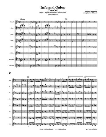 Offenbach Can-Can Flute Choir