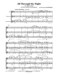 All Through The Night Flute/Clarinet/Sax Trio