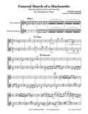 Gounod Funeral March Alto/Baritone Sax Duet
