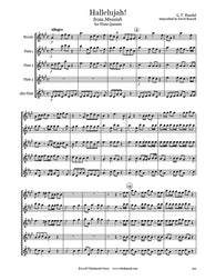 Handel Hallelujah Flute Quintet