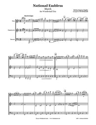 National Emblem March Flute/Clarinet/Bassoon Trio