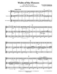 Nutcracker Waltz of the Flowers Flute/Clarinet/Sax Trio