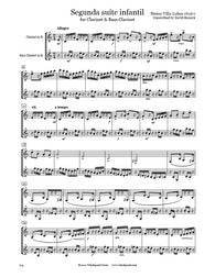 Villa-Lobos Second Suite Clarinet Duet