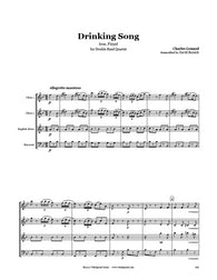 Gounod Drinking Song Double Reed Quartet