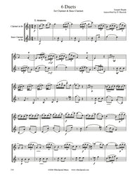 Haydn 6 Pieces Clarinet Duet