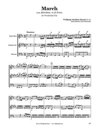Mozart Mitridate March Wind Trio