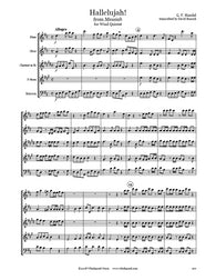 Handel Hallelujah Wind Quintet