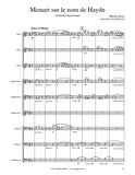 Ravel Menuet Double Reed Choir