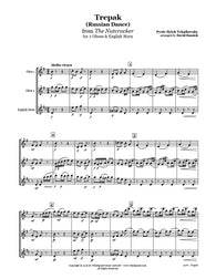 Nutcracker Russian Dance Oboe/English Horn Trio