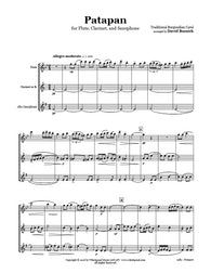 Patapan Flute/Clarinet/Sax Trio