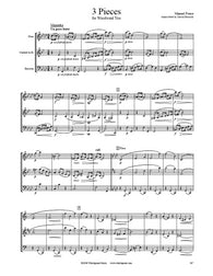 Ponce 3 Pieces Oboe/Clarinet/Bassoon Trio