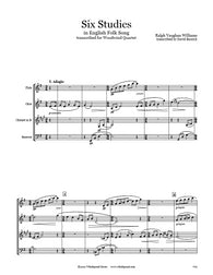 Vaughan Williams 6 Studies Wind Quartet