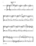 Scarlatti 4 Sonatas Clarinet/Bassoon Duet